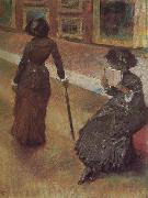 Edgar Degas Mis Cessate in Louvre oil painting on canvas